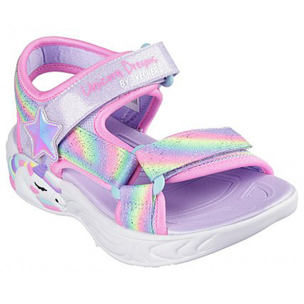 303107l-lvmt Skechers Unicorn Dreams Sandal
