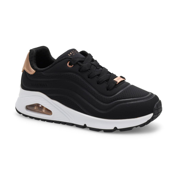 310286l-blk Skechers Uno Gen1 Shimmer Wave