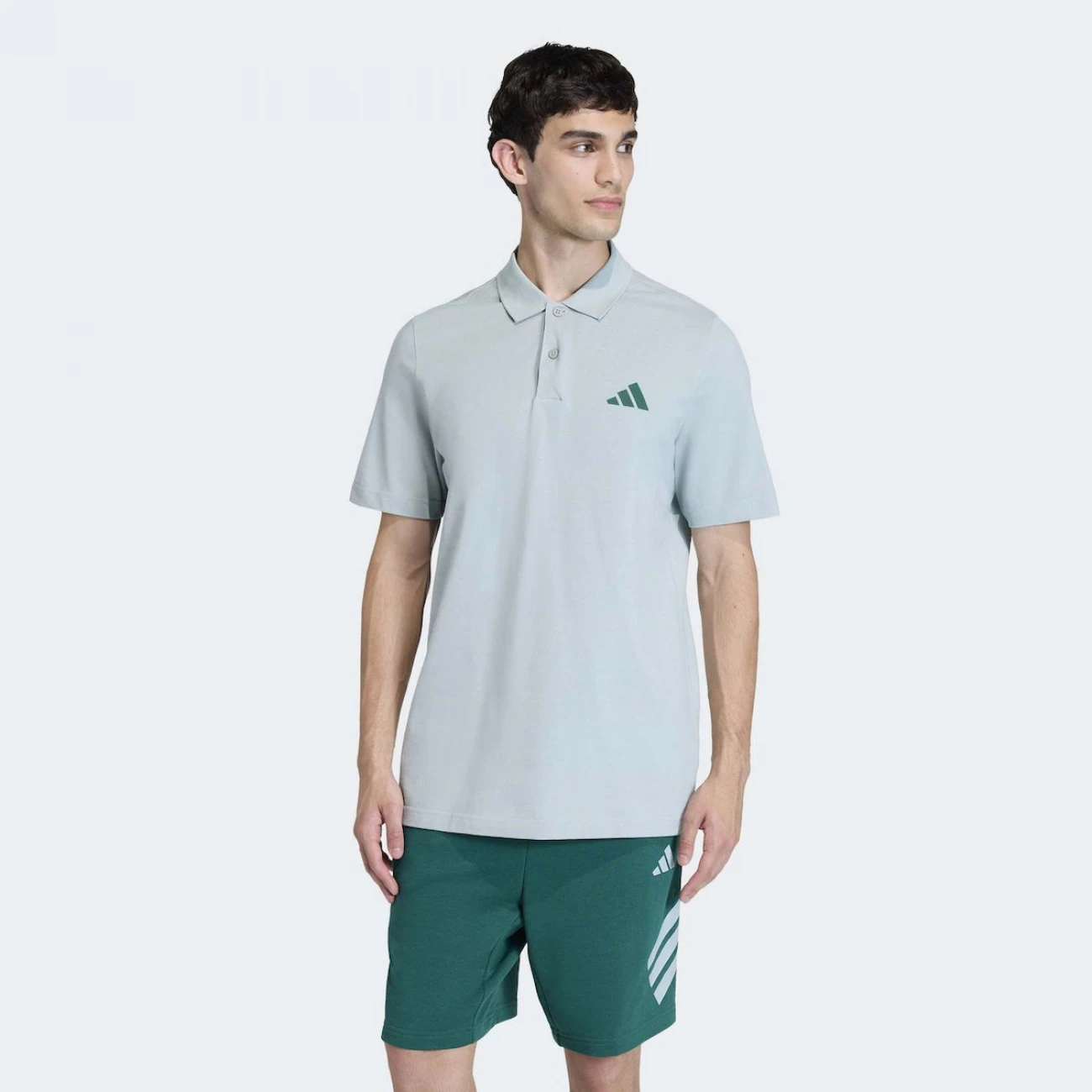 Ks5529 Adidas  galléros póló