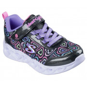 303257l-bkmt Skechers heart lights boogie love
