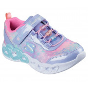 303261l-lvmt Skechers Infinity Heart Lights Heart Jewels
